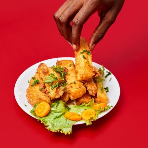 Yam Fries (spicy)