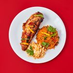 Suya Jollof Rice (Beef)